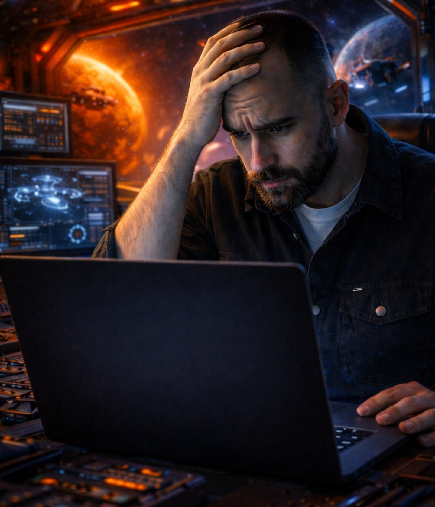 Сомнения и перегруз перед стартом